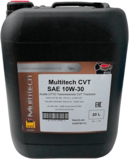 Imagem de ENI MULTITECH CVT 10W30 20L